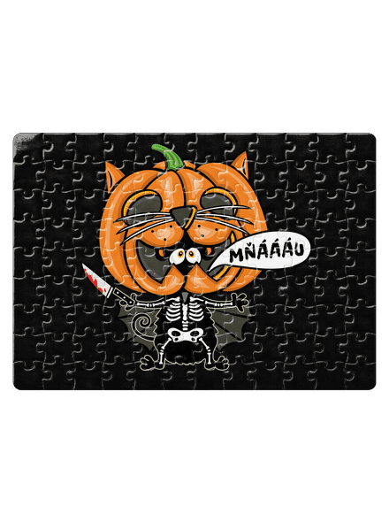 Halloweenská kočička