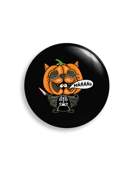 Halloweenská kočička