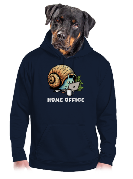 Šnekův home office pánská mikina klokanka Navy