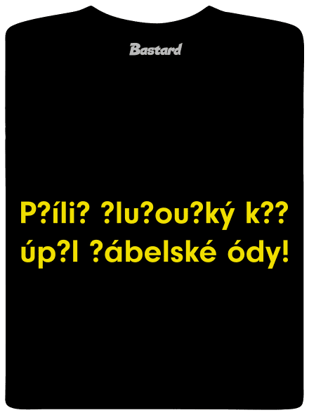 grafický odpad - Žluťoučký kůň - soukromý odkaz