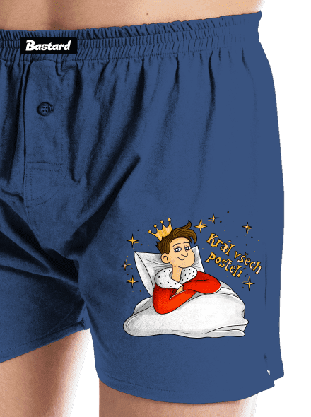 Král a královna postelí