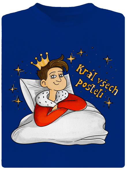 Král a královna postelí