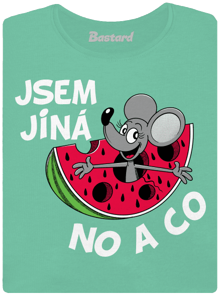 Jsem jiná dámské tričko premium Mint Mal