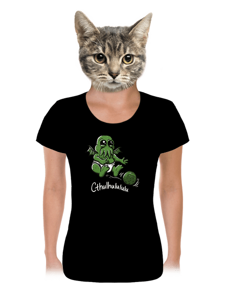 Cthulhululu dámské tričko Black