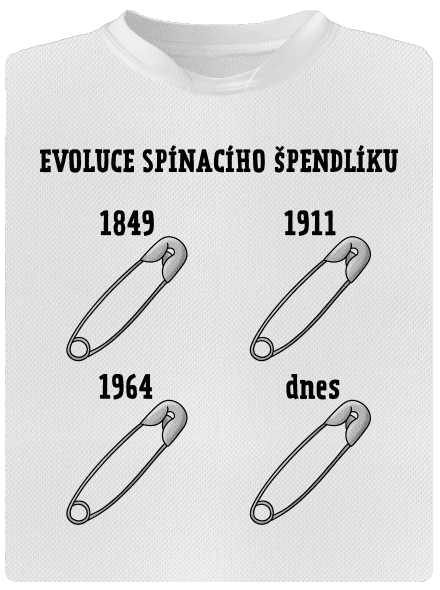 Evoluce spínacího špendlíku