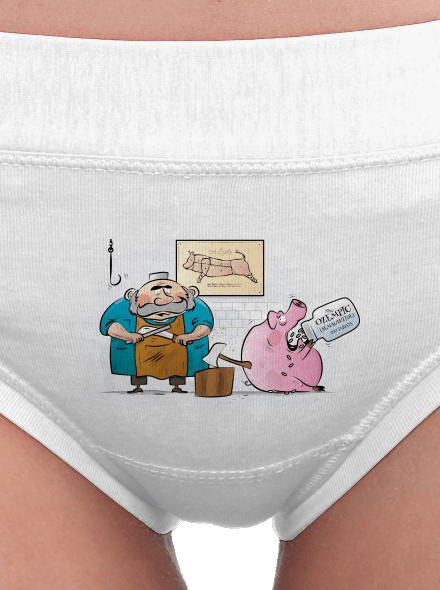 Řezník a prase