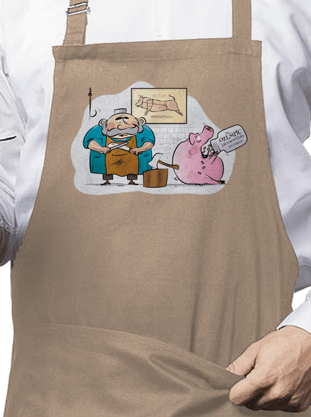 Řezník a prase