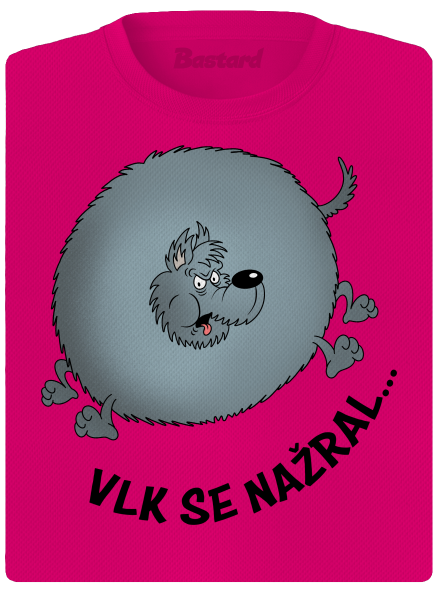 Vlk se nažral