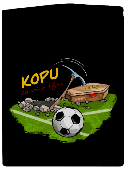 Kopu za svůj tým