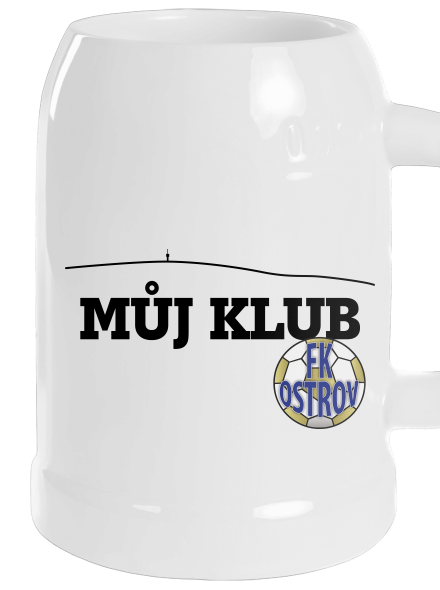 FK Ostrov logo 2025 silueta