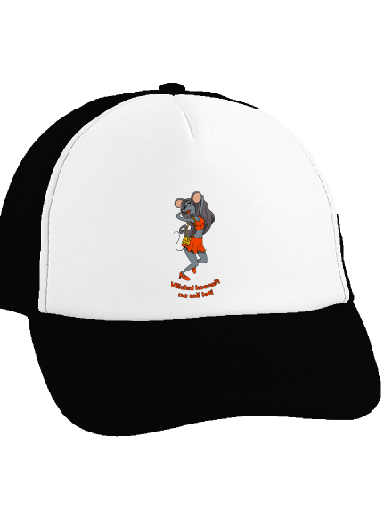 Myška kšiltovka  Black cap