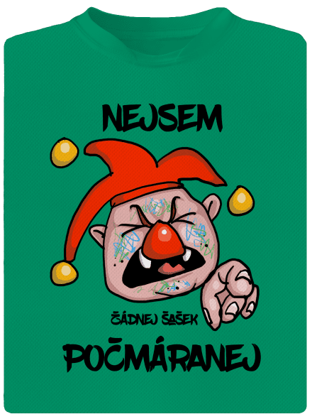 Šašek počmáranej