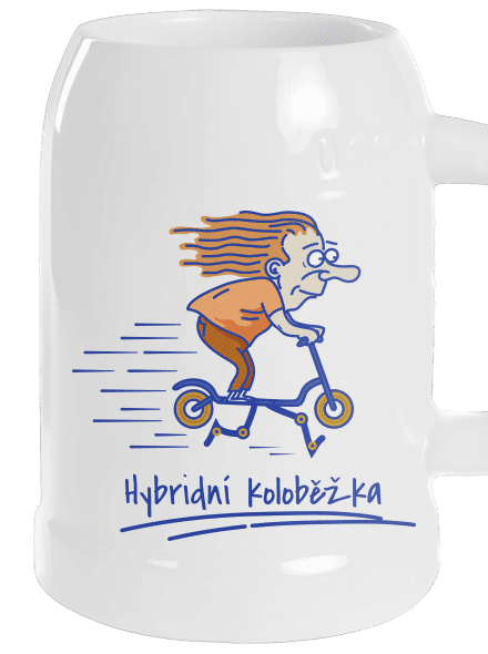 Hybridní koloběžka