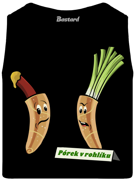 Pórek v rohlíku