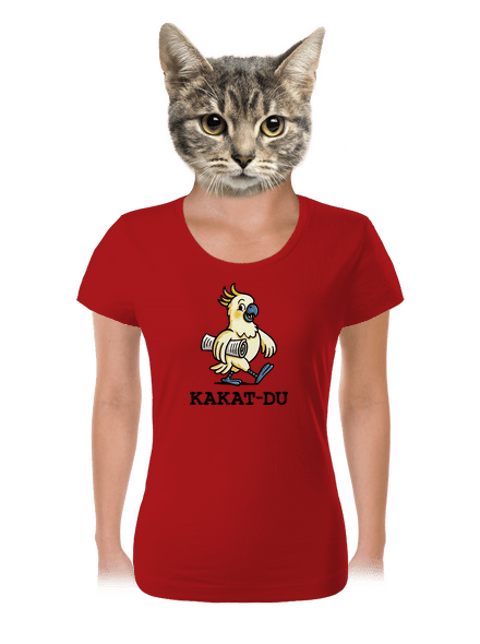 Kakat-du dámské tričko Red Mal