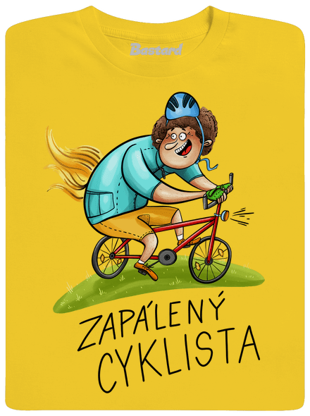 Zapálený cyklista