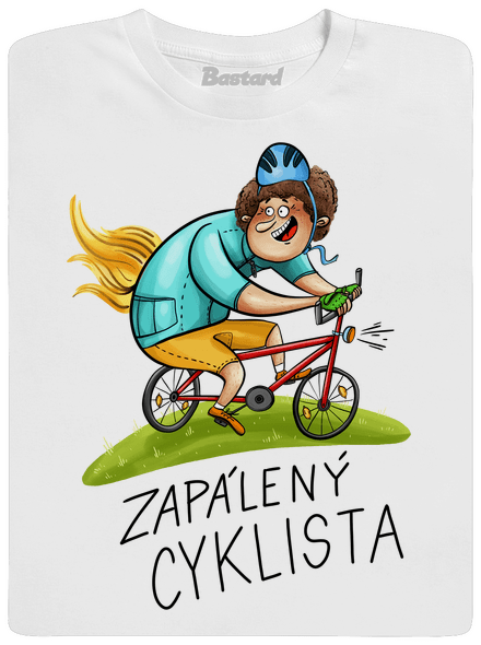 Zapálený cyklista
