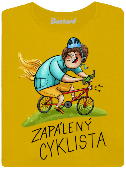 Zapálený cyklista