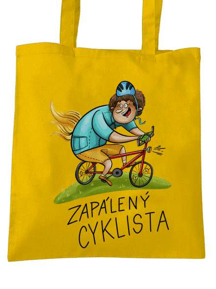 Zapálený cyklista