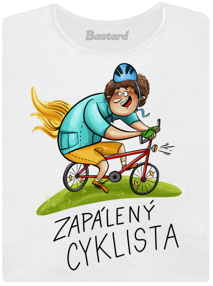 Zapálený cyklista