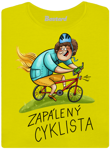 Zapálený cyklista