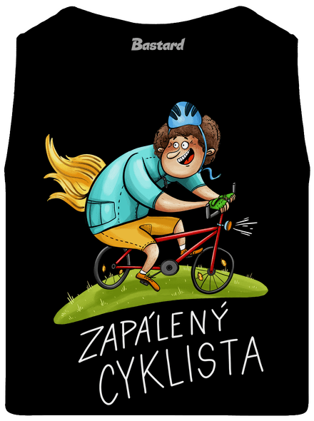 Zapálený cyklista