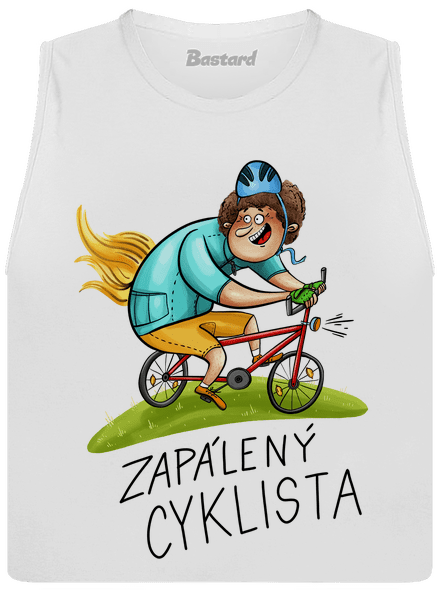 Zapálený cyklista