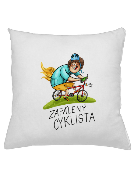 Zapálený cyklista