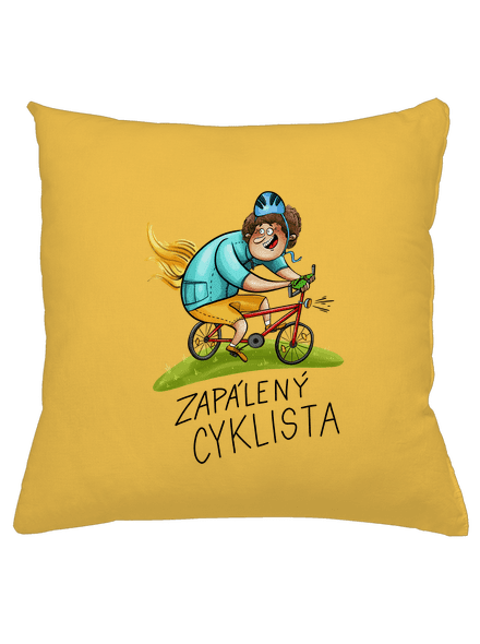 Zapálený cyklista