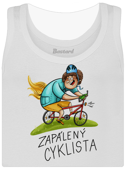 Zapálený cyklista