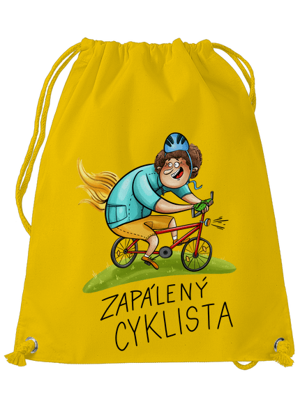 Zapálený cyklista
