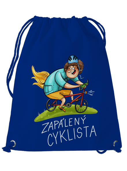 Zapálený cyklista