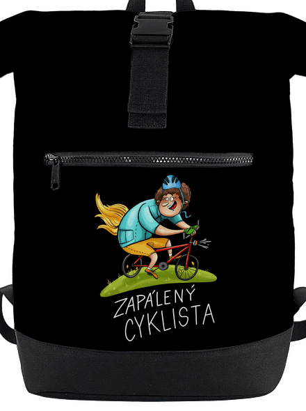 Zapálený cyklista
