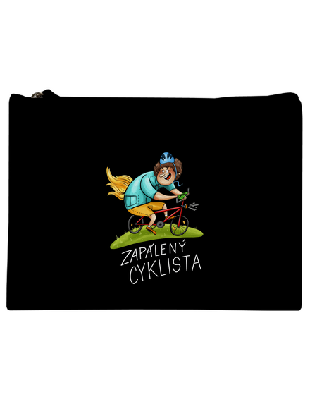 Zapálený cyklista
