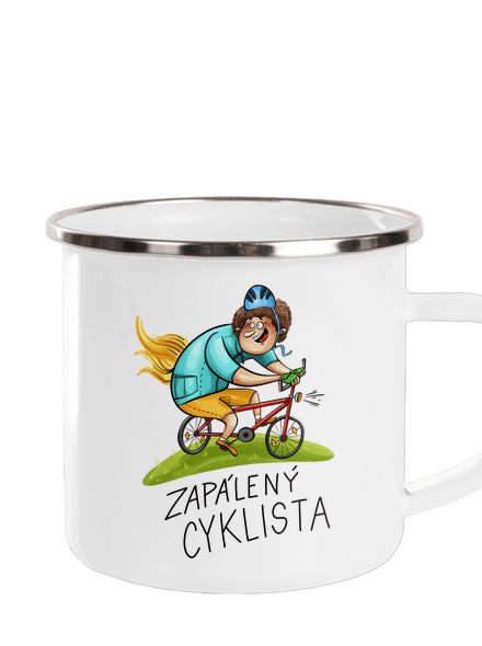 Zapálený cyklista