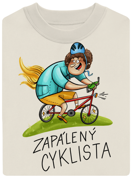 Zapálený cyklista
