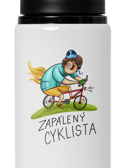 Zapálený cyklista