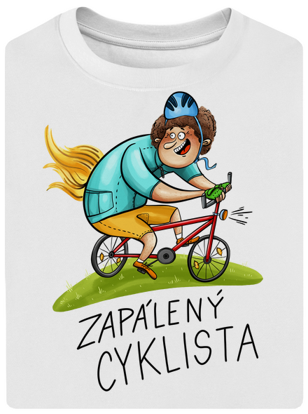 Zapálený cyklista