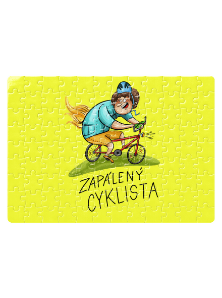 Zapálený cyklista