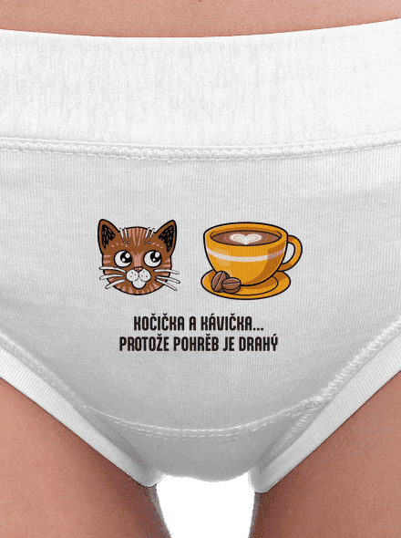 Kočička a kávička