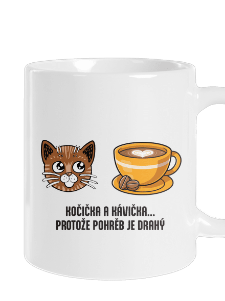 Kočička a kávička