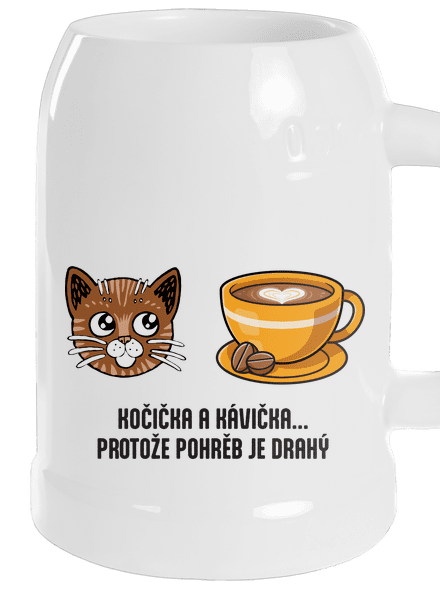 Kočička a kávička