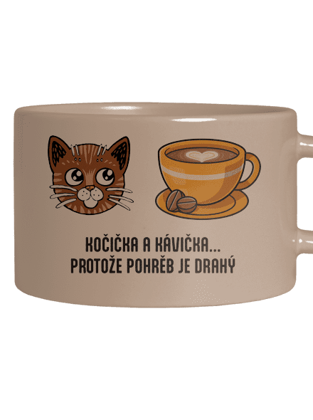 Kočička a kávička