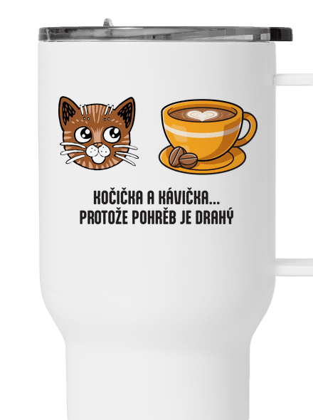 Kočička a kávička