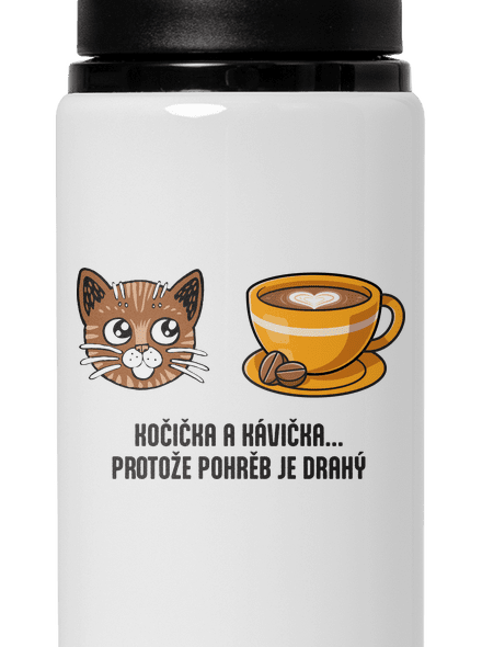 Kočička a kávička