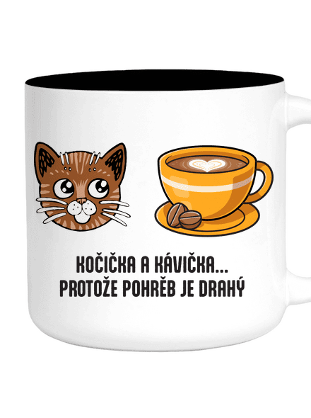 Kočička a kávička