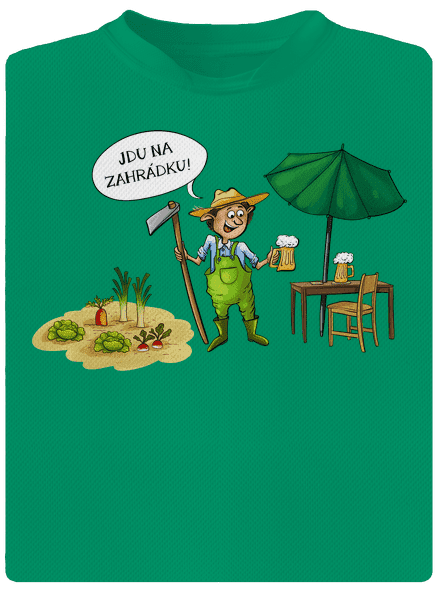 Jdu na zahrádku
