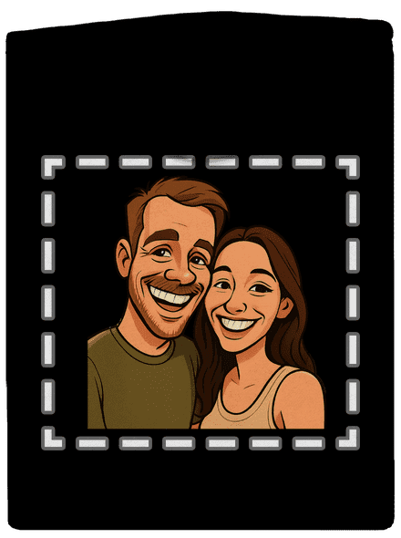 Karikatura z vlastní fotky