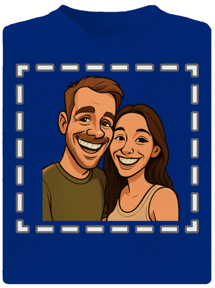 Karikatura z vlastní fotky