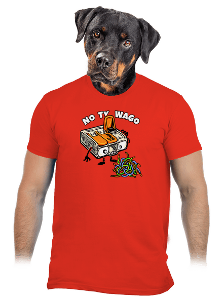 Wago svorka pánské tričko Fiery Red
